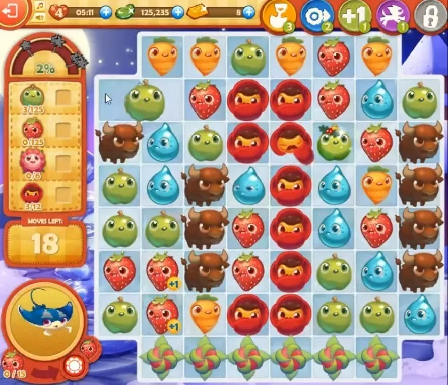 Farm Heroes Saga Level 782: Lösungen, Tipps und Tricks