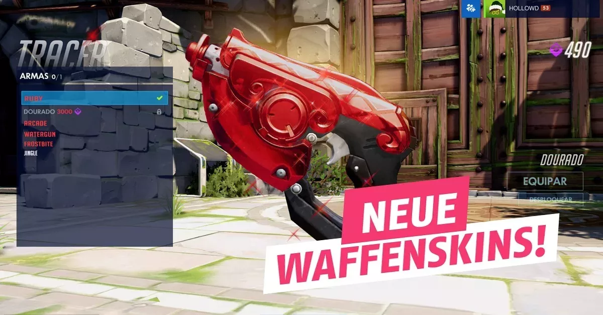 Overwatch: Der Beweis! Die Waffenskins werden endlich Teil des Spiels