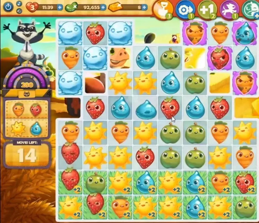 Farm Heroes Saga Level 771: Lösungen, Tipps und Tricks