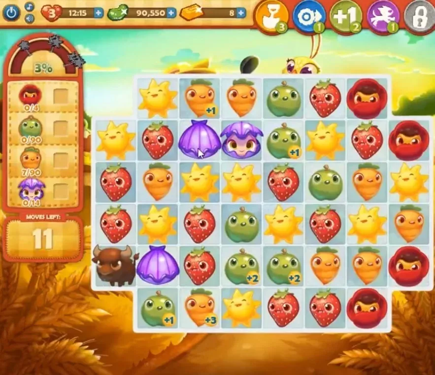 Farm Heroes Saga Level 768: Lösungen, Tipps und Tricks