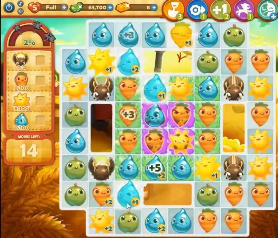 Farm Heroes Saga Level 767: Lösungen, Tipps und Tricks