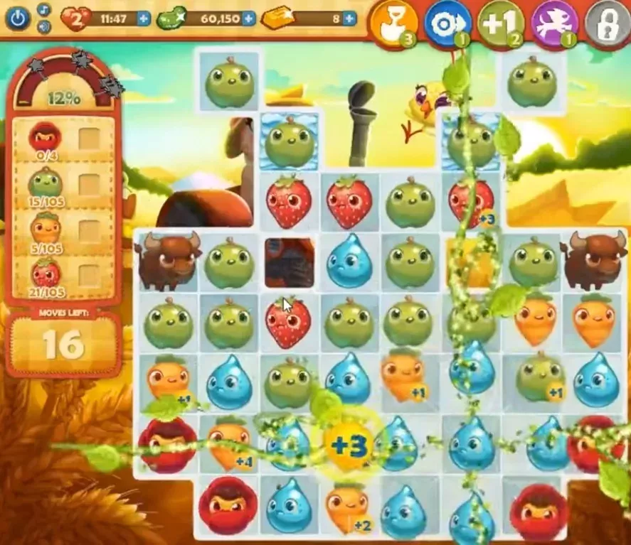 Farm Heroes Saga Level 763: Lösungen, Tipps und Tricks