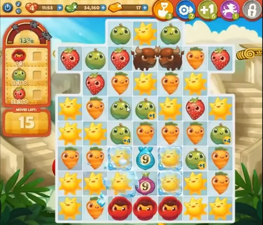 Farm Heroes Saga Level 758: Lösungen, Tipps und Tricks