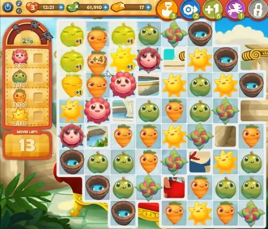 Farm Heroes Saga Level 749: Lösungen, Tipps und Tricks