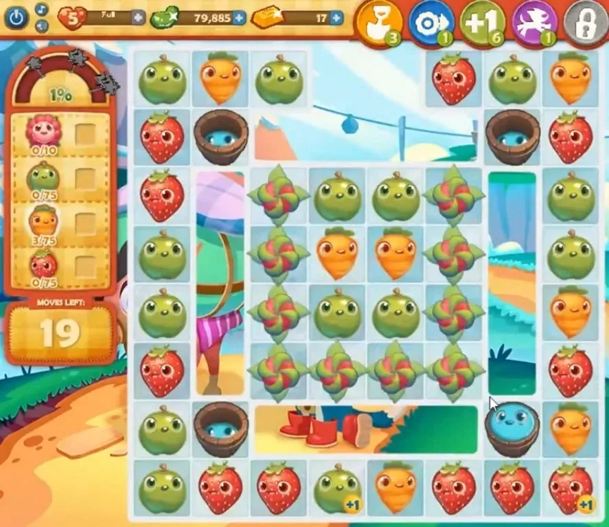 Farm Heroes Saga Level 745: Lösungen, Tipps und Tricks