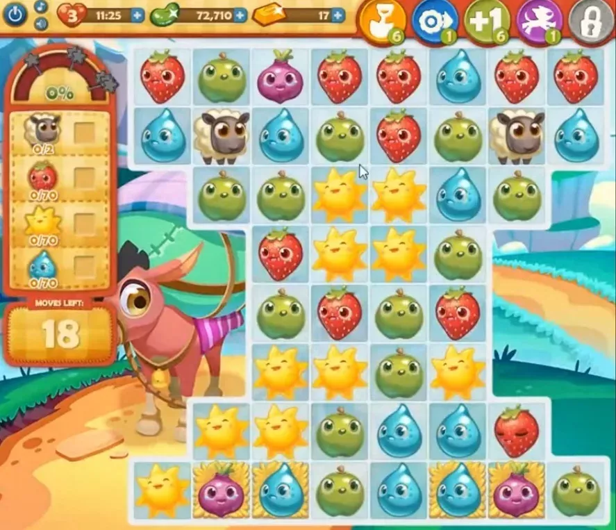 Farm Heroes Saga Level 744: Lösungen, Tipps und Tricks
