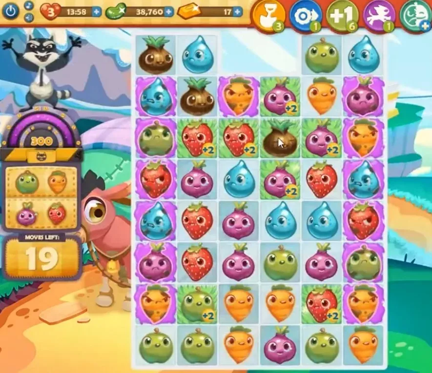 Farm Heroes Saga Level 741: Lösungen, Tipps und Tricks