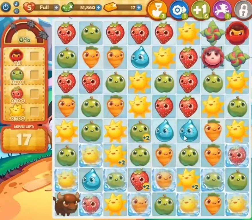 Farm Heroes Saga Level 739: Lösungen, Tipps und Tricks