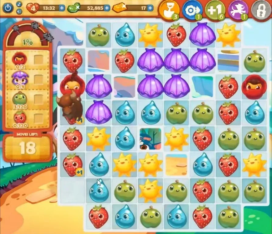 Farm Heroes Saga Level 735: Lösungen, Tipps und Tricks