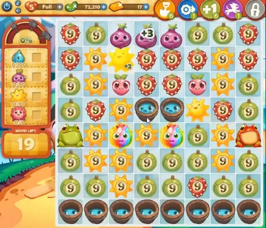 Farm Heroes Saga Level 731: Lösungen, Tipps und Tricks
