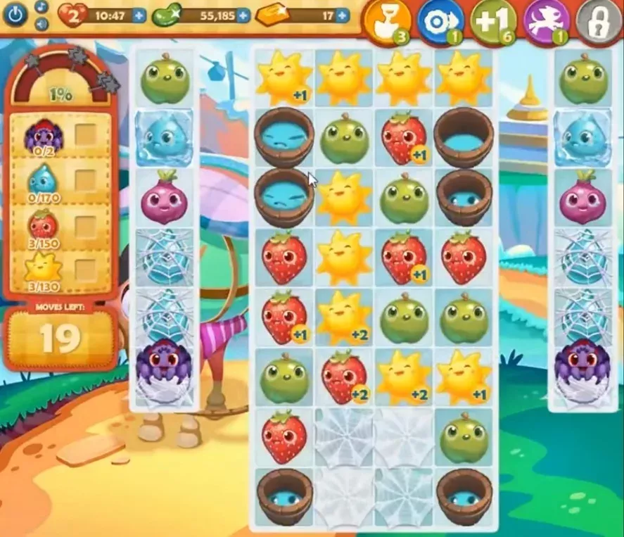Farm Heroes Saga Level 727: Lösungen, Tipps und Tricks