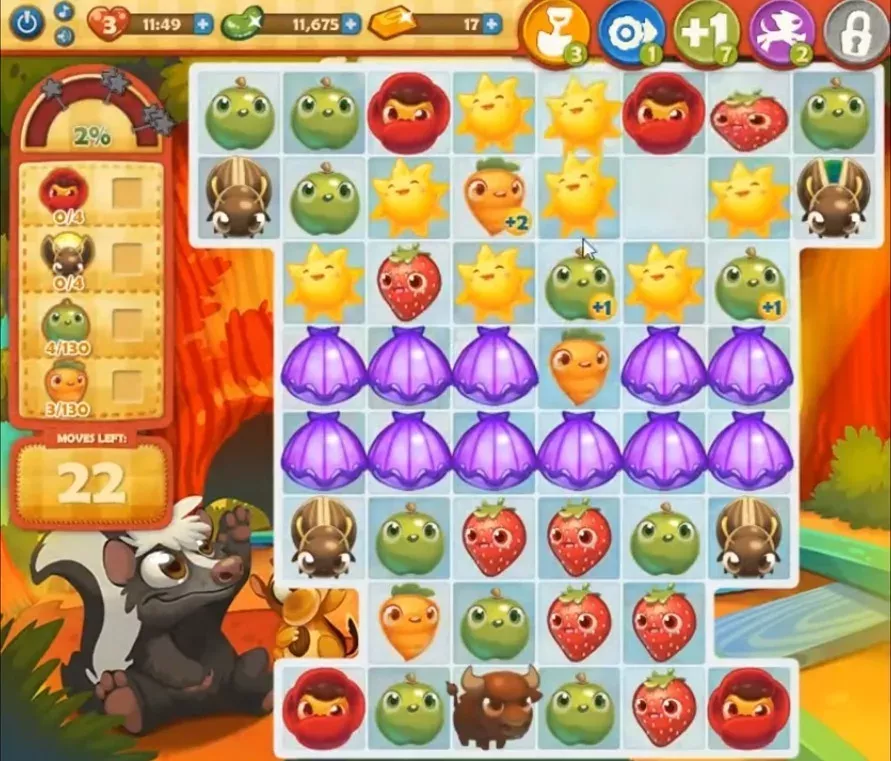 Farm Heroes Saga Level 720: Lösungen, Tipps und Tricks