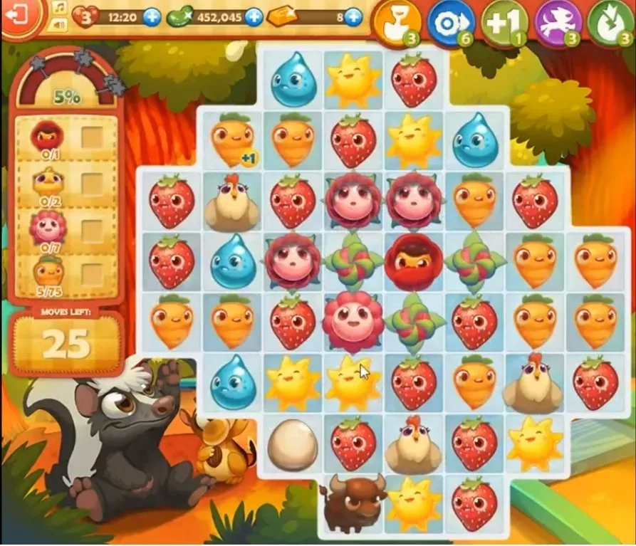 Farm Heroes Saga Level 711: Lösungen, Tipps und Tricks