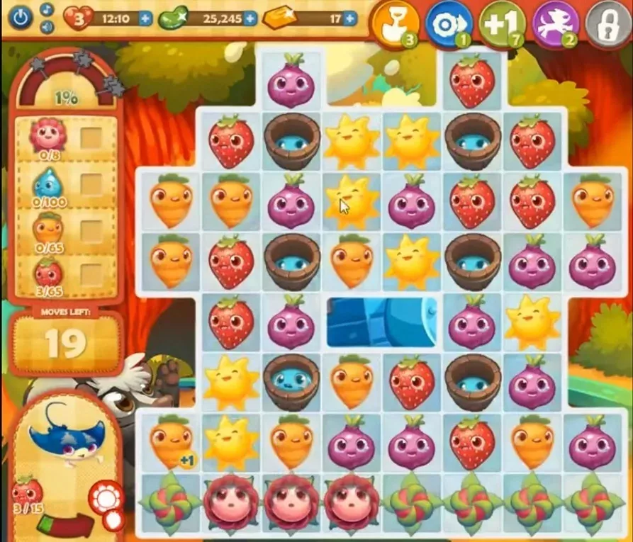 Farm Heroes Saga Level 709: Lösungen, Tipps und Tricks