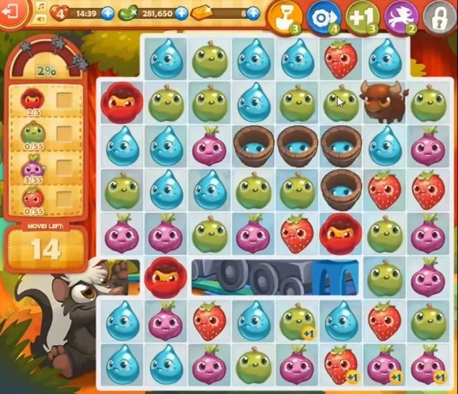 Farm Heroes Saga Level 708: Lösungen, Tipps und Tricks
