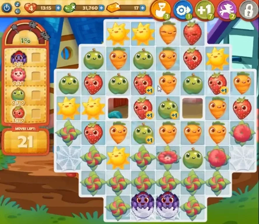 Farm Heroes Saga Level 697: Lösungen, Tipps und Tricks