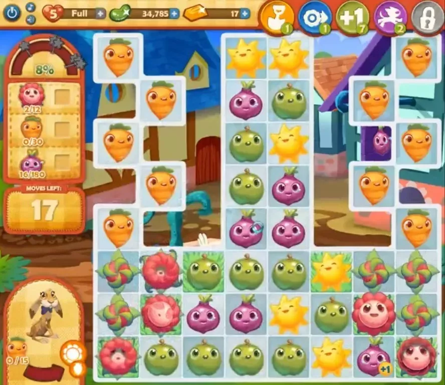 Farm Heroes Saga Level 686: Lösungen, Tipps und Tricks