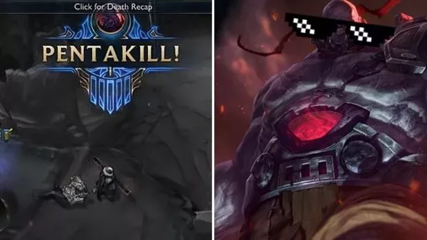 League of Legends: Lässiger kann man mit Sion einen Pentakill nicht landen