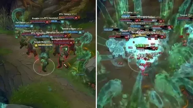 League of Legends: 100 von Illaois Tentakeln im Teamfight?