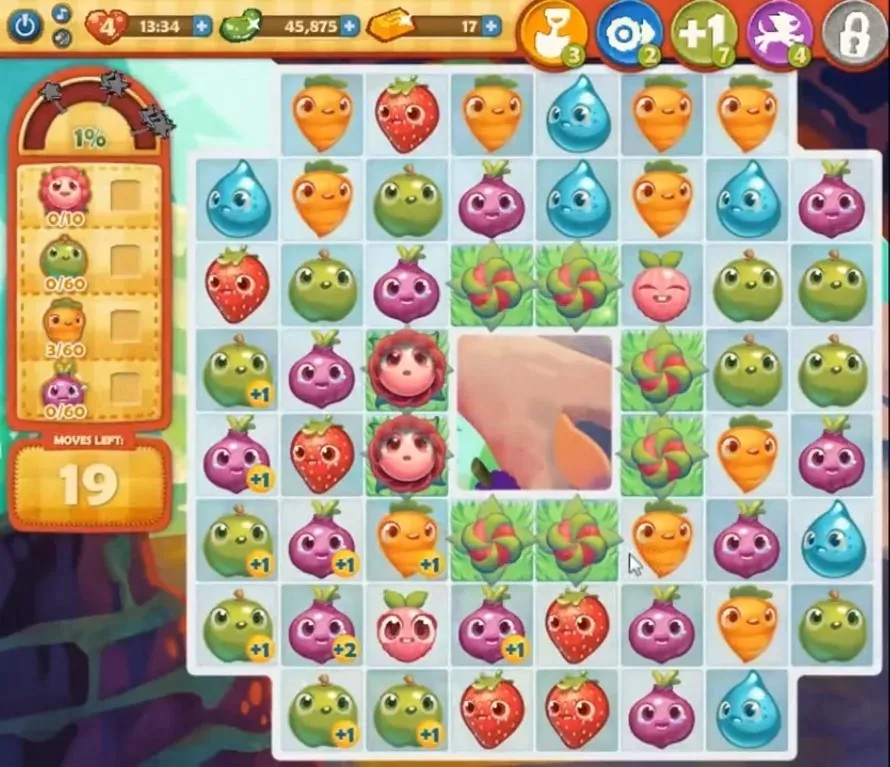 Farm Heroes Saga Level 667: Lösungen, Tipps und Tricks