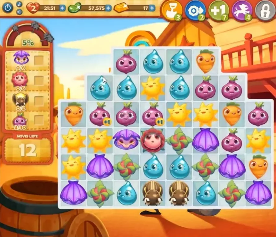 Farm Heroes Saga Level 648: Lösungen, Tipps und Tricks