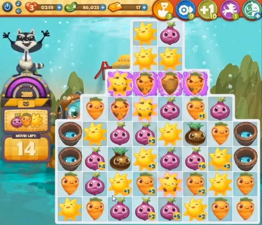 Farm Heroes Saga Level 620: Lösungen, Tipps und Tricks