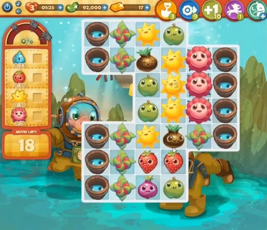 Farm Heroes Saga Level 608: Lösungen, Tipps und Tricks