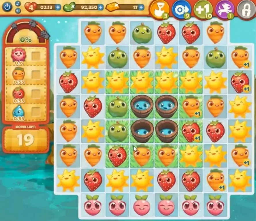 Farm Heroes Saga Level 607: Lösungen, Tipps und Tricks