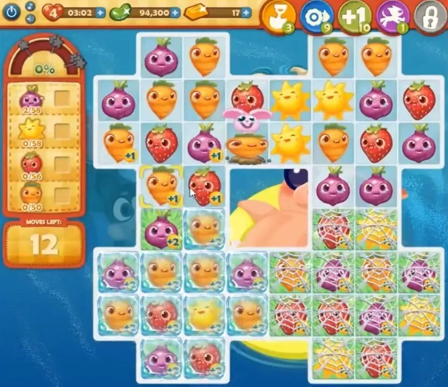 Farm Heroes Saga Level 605: Lösungen, Tipps und Tricks