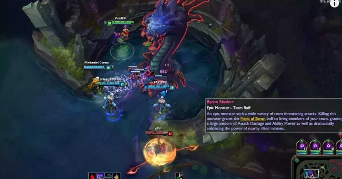 League of Legends: Wenn 5 Malzahars auf den Baron Nashor treffen