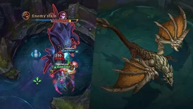 League of Legends: Nach 10 Sekunden! Sie schnappen sich den Nashor dank des neuen Patch!