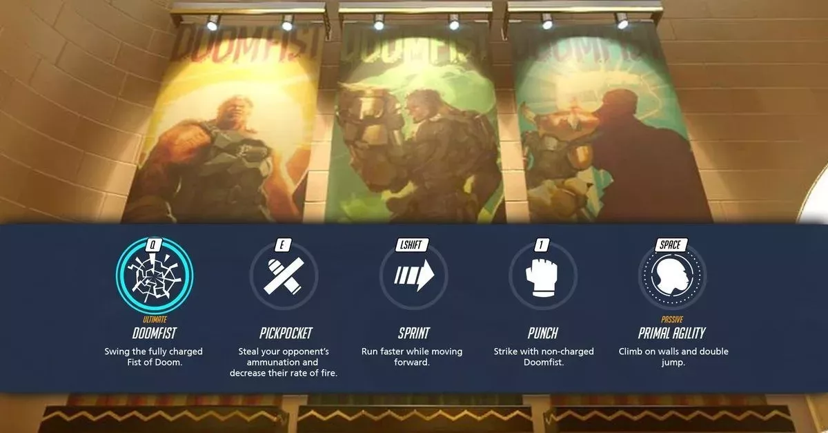 Overwatch: Die Fähigkeiten von Doomfist