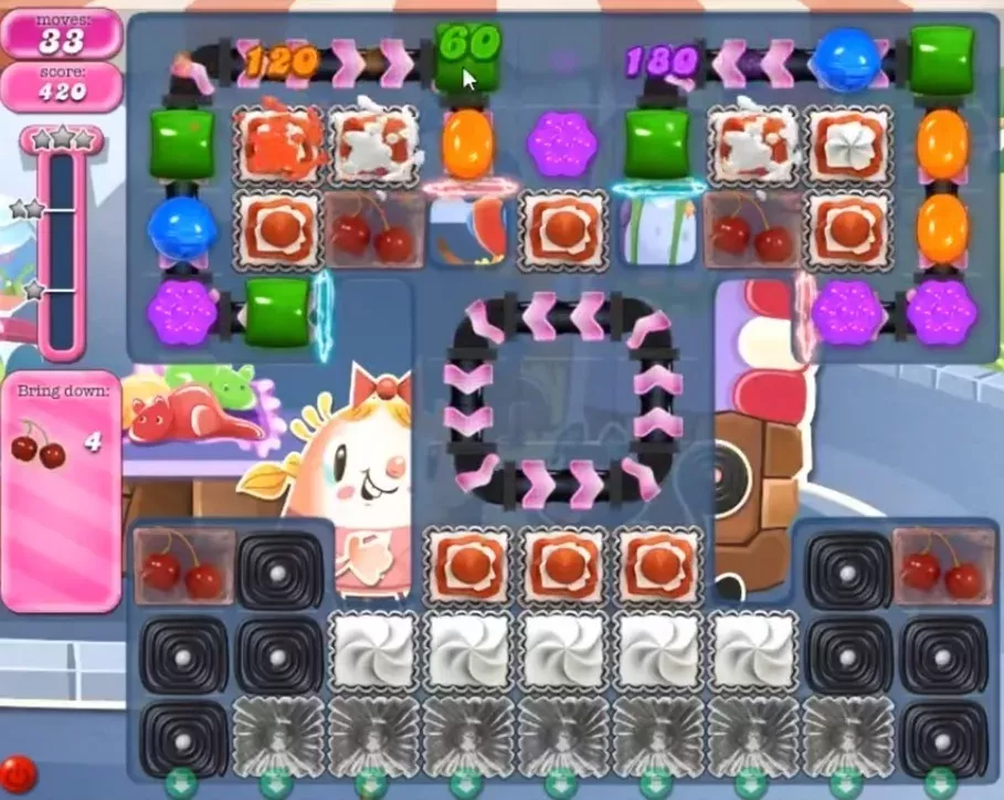 Candy Crush Saga Level 1147: Lösung, Tipps und Tricks