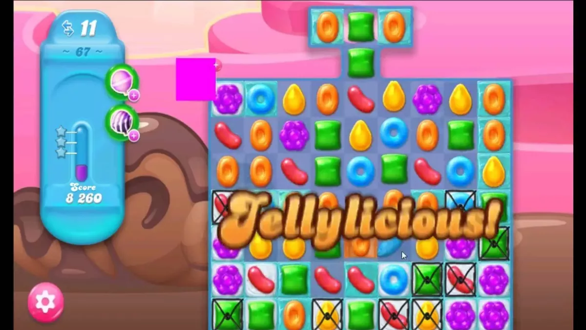 Candy Crush Jelly Level 67: Lösung, Tipps und Tricks