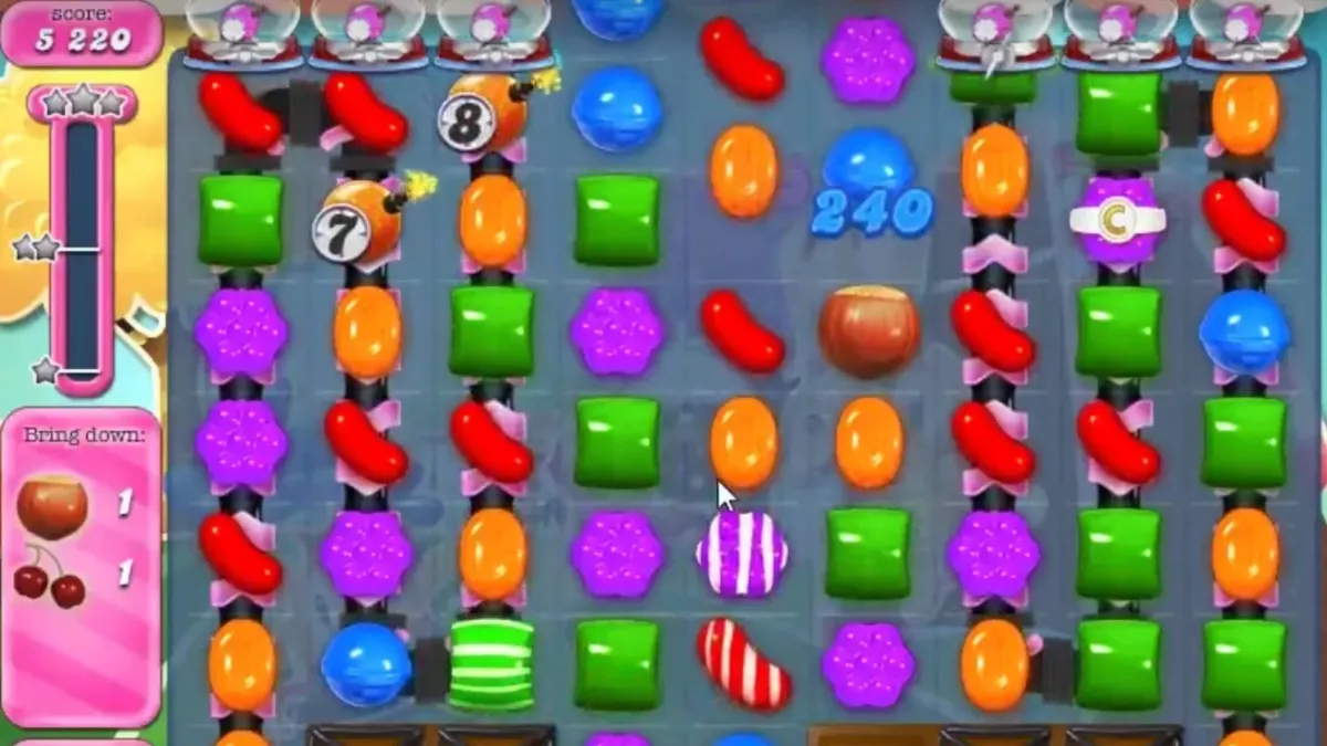 Candy Crush Saga Level 1443: Lösung, Tipps und Tricks
