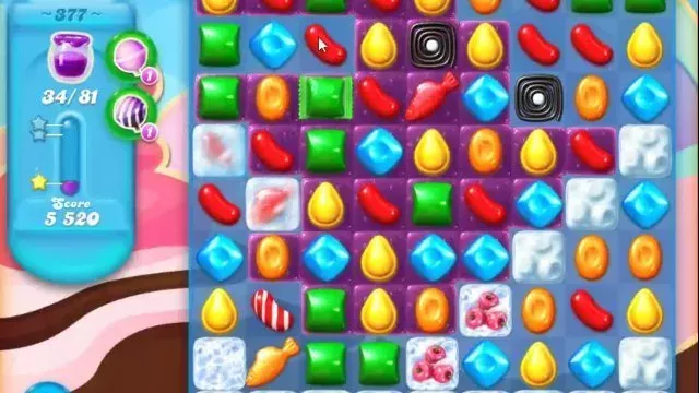 Candy Crush Soda Level 377: Lösung, Tipps und Tricks