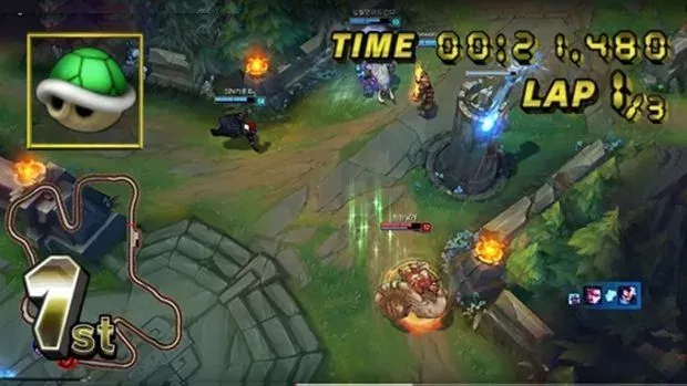 League of Legends: Riots MOBE wird zum Mario-Kart-Mod!