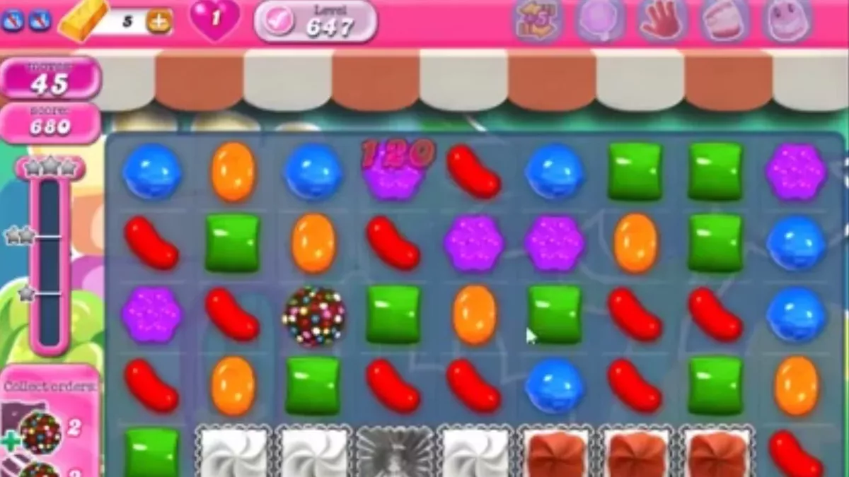 Candy Crush Saga Level 647: Lösung, Tipps und Tricks