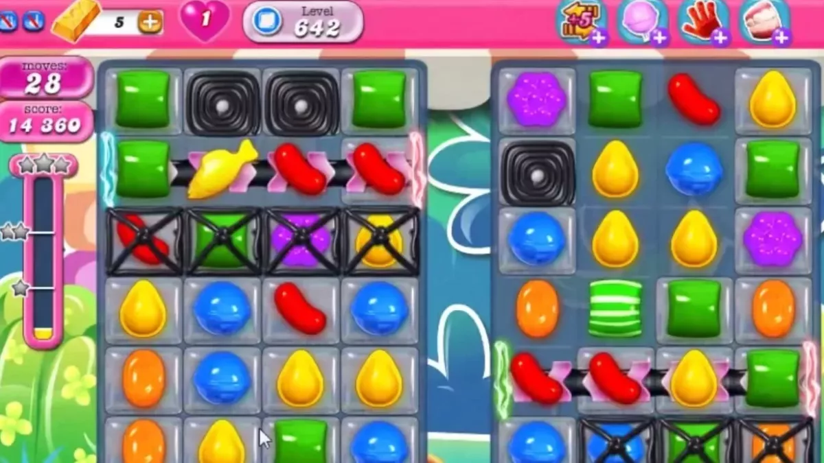 Candy Crush Saga Level 642: Lösung, Tipps und Tricks
