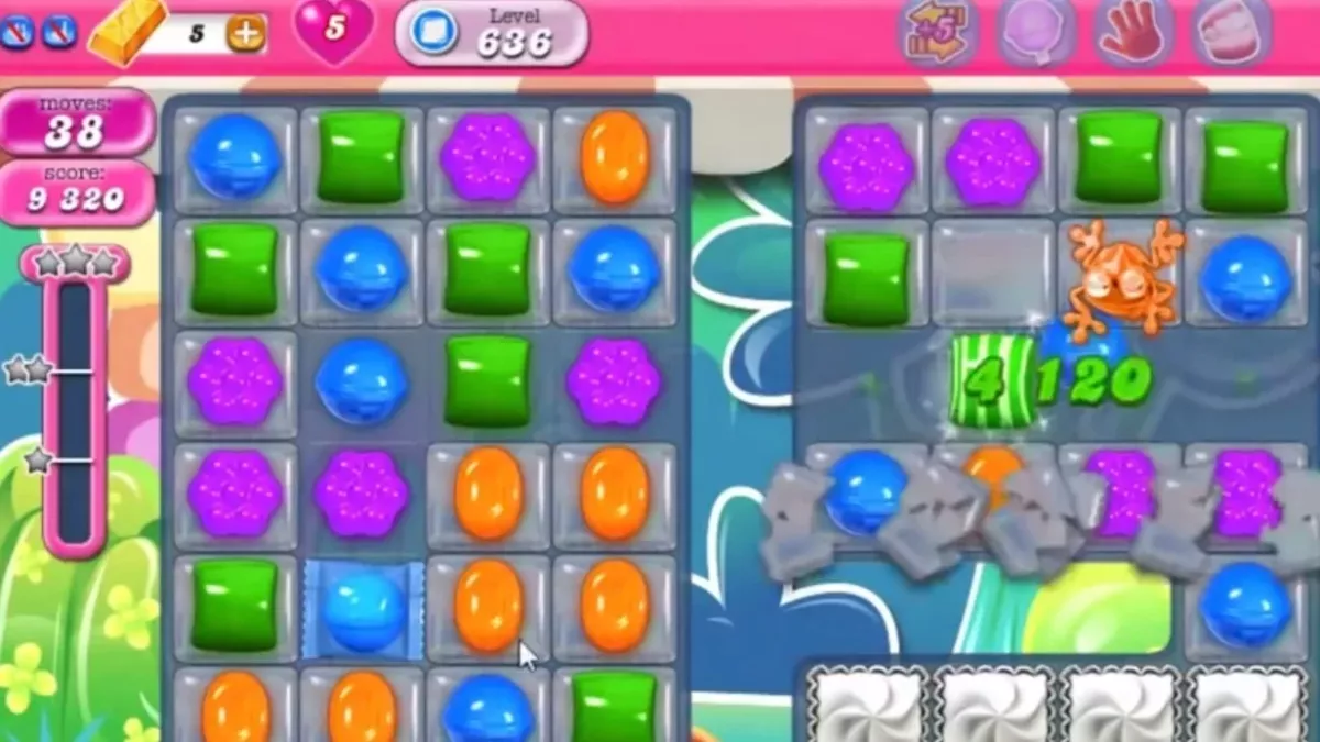 Candy Crush Saga Level 636: Lösung, Tipps und Tricks