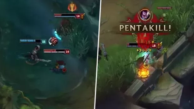 League of Legends: Als sein Dschungler ihn im Stich lässt, wagt er den Pentakill
