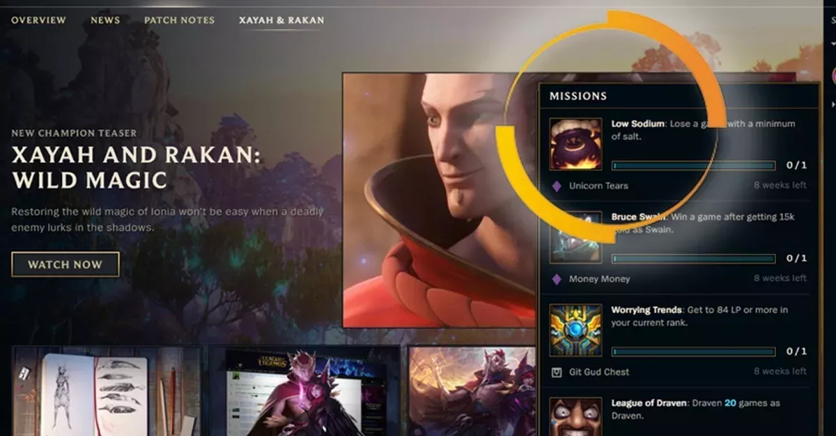 League of Legends: Riot erklärt den neuen Missionen-Modus