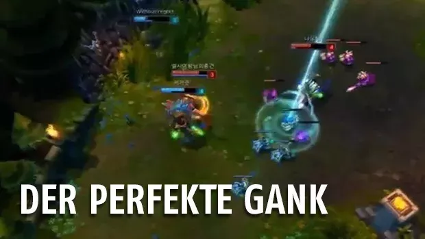 League of Legends: Pantheon mit dem perfekten Gank!
