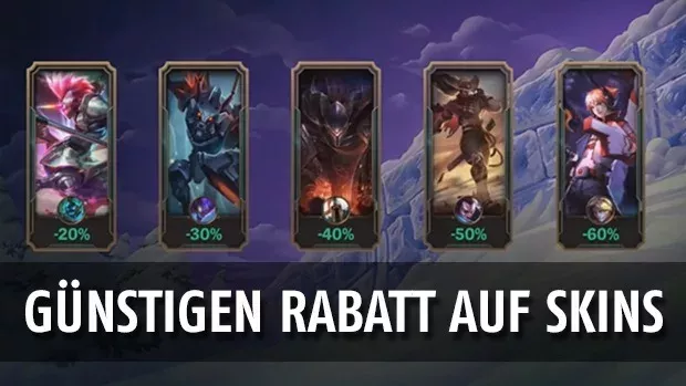 League of Legends: In dieser Boutique bekommt ihr Skins zum Spottpreis!