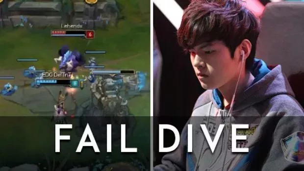 League of Legends: Deft demütigt zwei Gegner, die einen Dive wagen