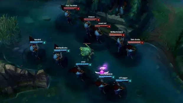 League of Legends: Das passiert, wenn 10 Yasuo gleichzeitig Flöte spielen