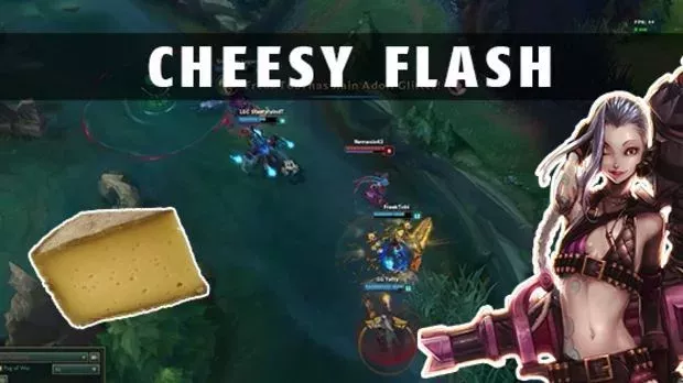 League of Legends: Ein gewagter Flash mit Jinx!