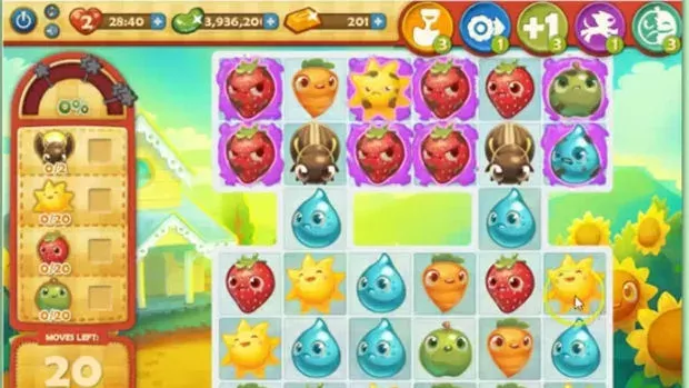 Farm Heroes Saga Level 523: Lösung, Tipps und Tricks