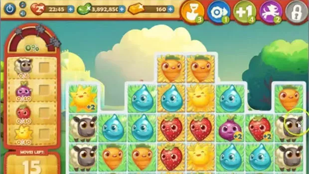 Farm Heroes Saga Level 484: Lösung, Tipps und Tricks