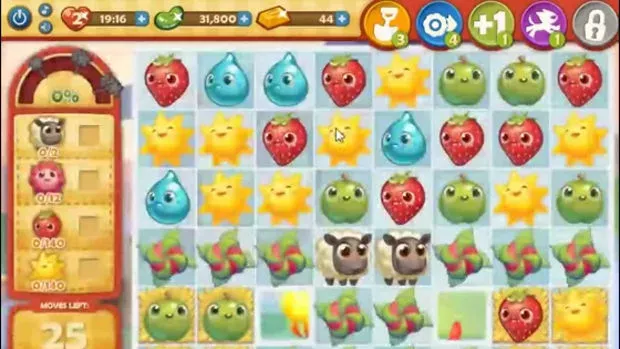 Farm Heroes Saga Level 434: Lösung, Tipps und Tricks